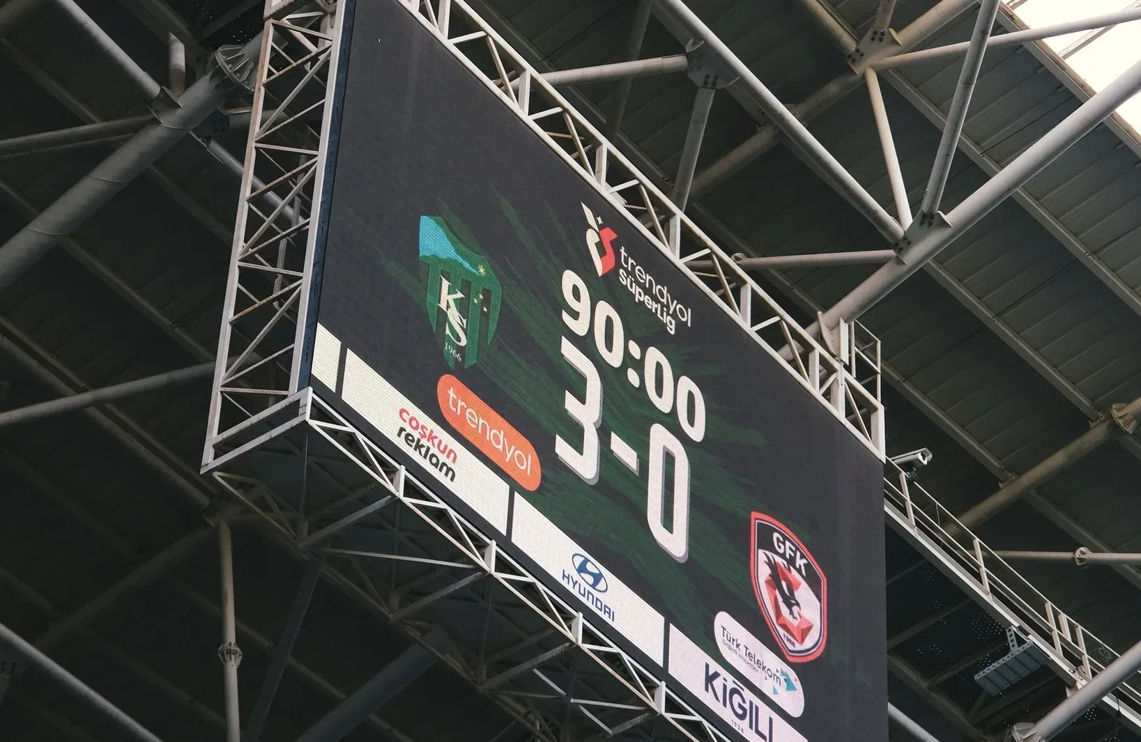 Kocaelispor, bu sezon ilk kez başardı