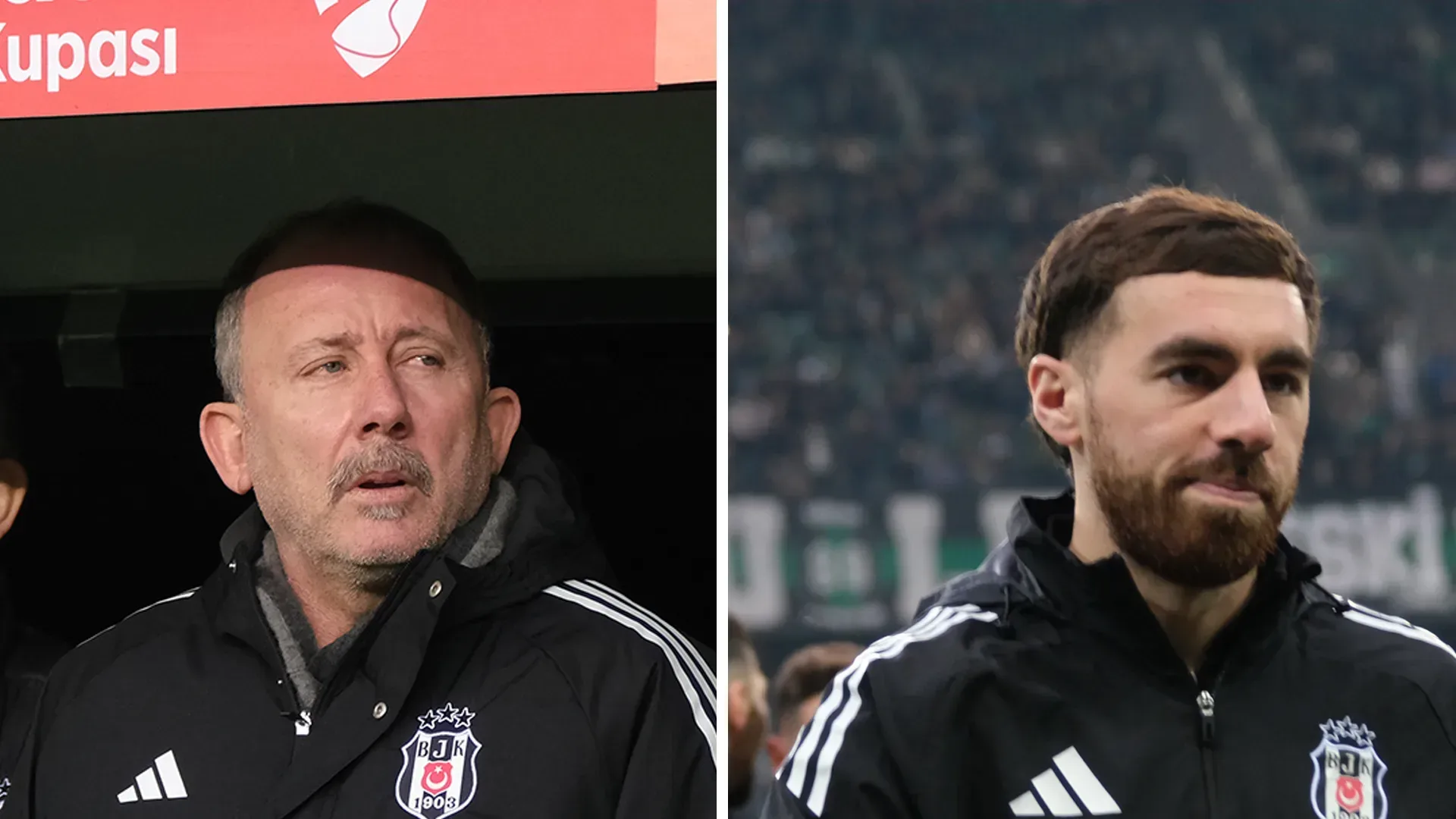 Sergen Yalçın ve Orkun Kökçü Kocaelispor maçında yok