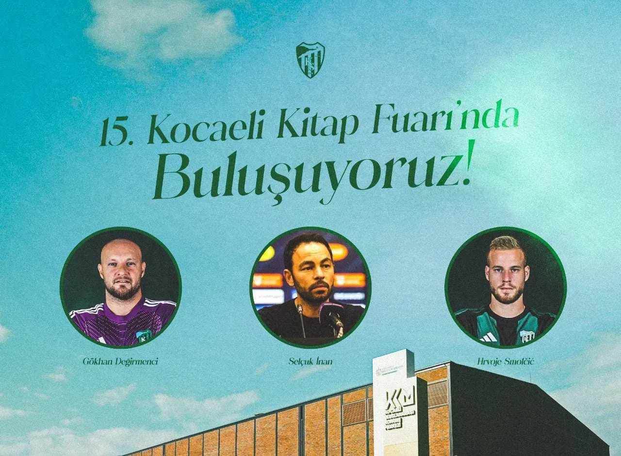Kocaelispor, Kitap Fuarı’nda taraftarlarla buluşacak