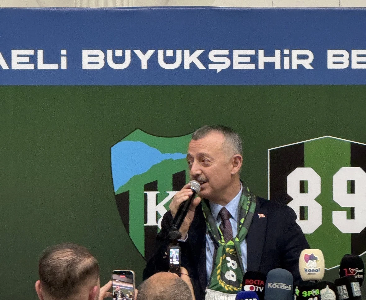Büyükakın: Kocaelispor çok daha iyi yerlerde olacak