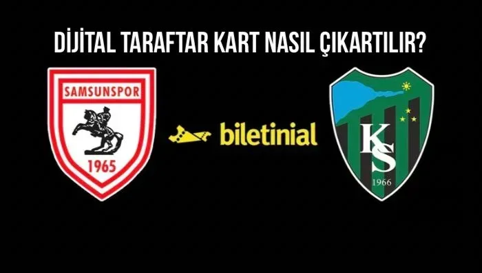 Kocaelispor Dijital Taraftar Kart'ı nasıl çıkarılır?