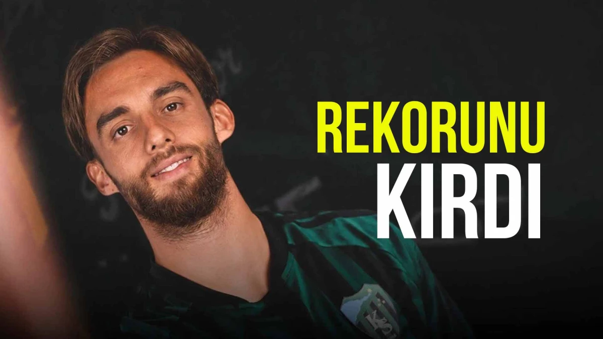 Berkan Kutlu kariyer rekorunu Kocaelispor’da kırdı