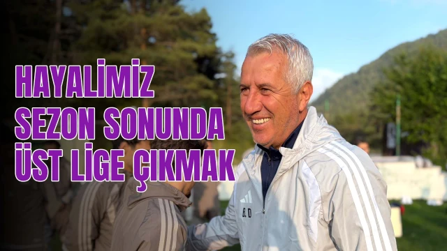 Besim Durmuş: “Hayalimiz sezonun sonunda bir üst lige çıkmak”