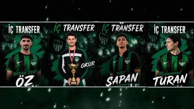 Çınarlıspor iç transferde 4 isimle anlaştı