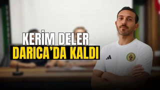 Darıca’da ses getiren imza: Kerim Deler takımda kaldı!