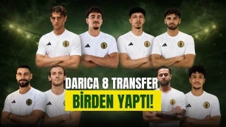 Darıca’dan 8 transfer birden