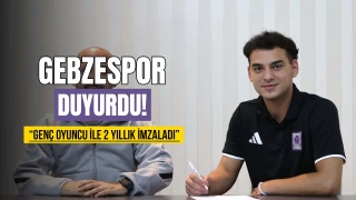 Gebzespor, genç oyuncuyu kadrosuna kattı