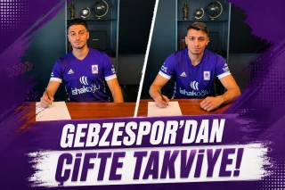 Gebzespor’dan savunmaya iki genç takviye