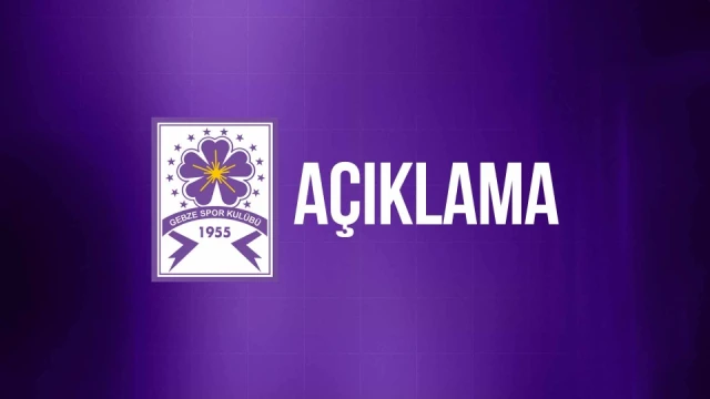 Gebzespor’dan sert açıklama: “Genç futbolcularımıza ve ailelerine yönelik hakaretleri kabul etmiyoruz”