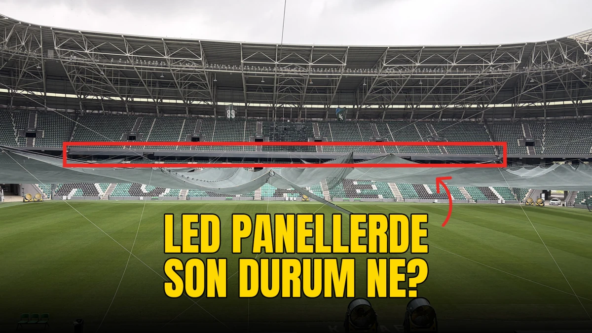 Kocaeli Stadyumu’ndaki LED panellerde son durum ne?