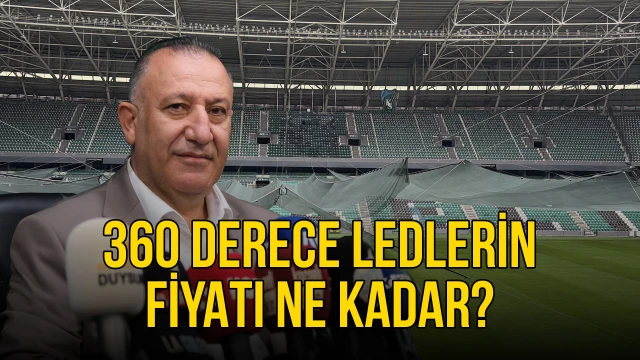 Kocaeli Stadyumu'nun 360 derecelik LED alanın fiyatı ne kadar?