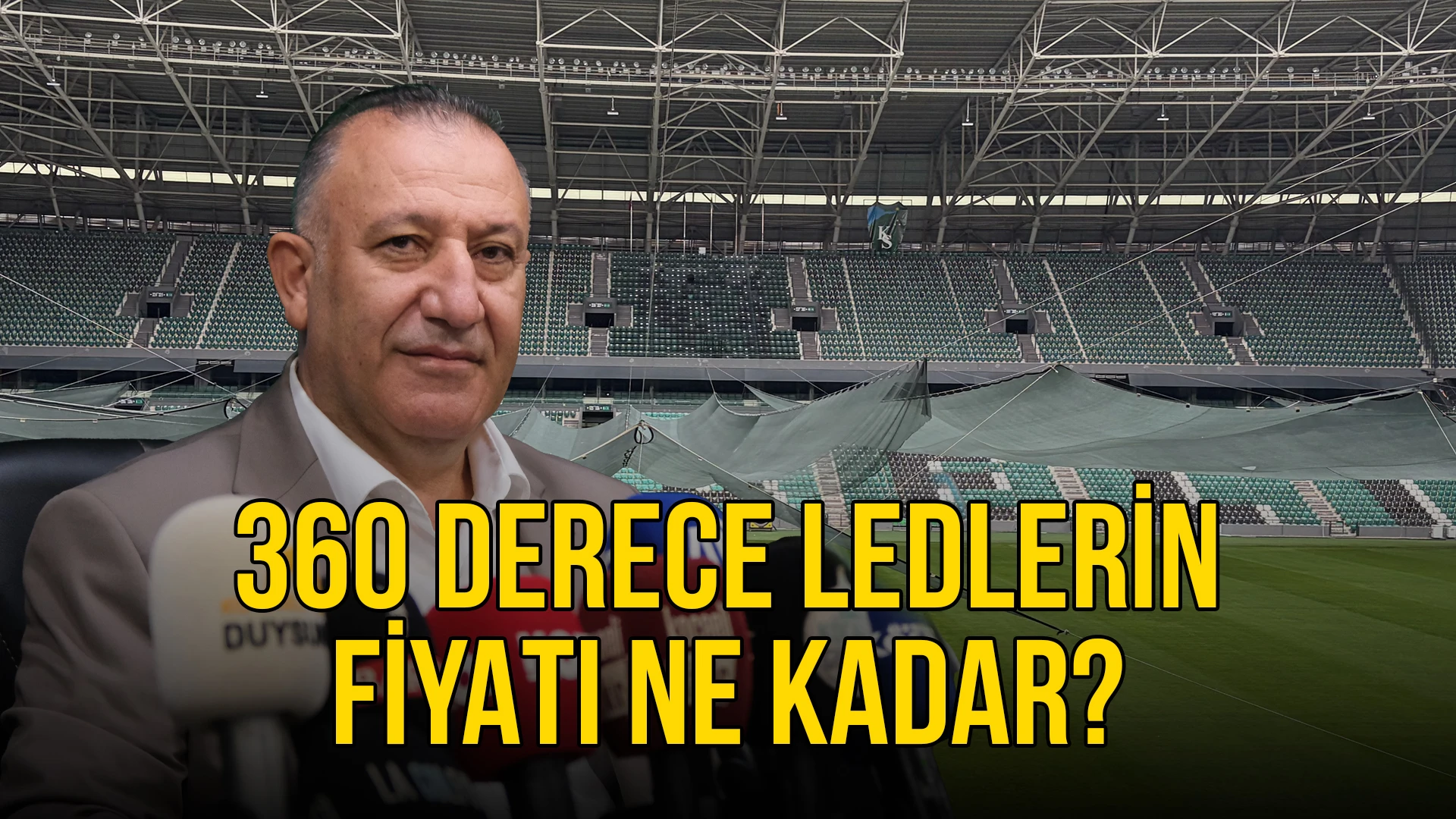 Kocaeli Stadyumu'nun 360 derecelik LED alanın fiyatı ne kadar?