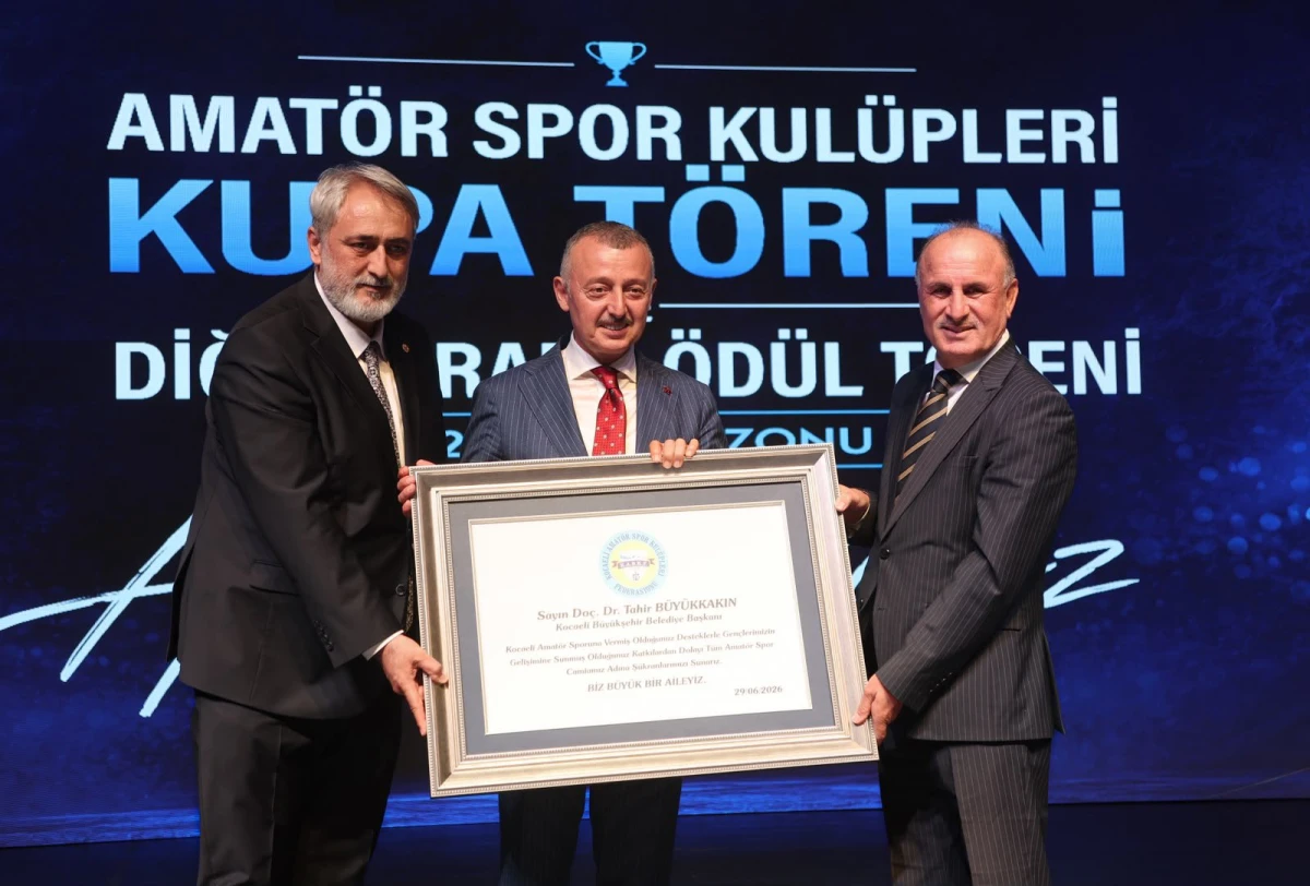 Kocaeli'de amatör spora son 7 yılda 425 Milyon TL'yi aşan destek verildi!
