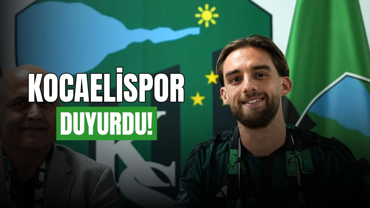 Kocaelispor Berkan Kutlu'yu duyurdu