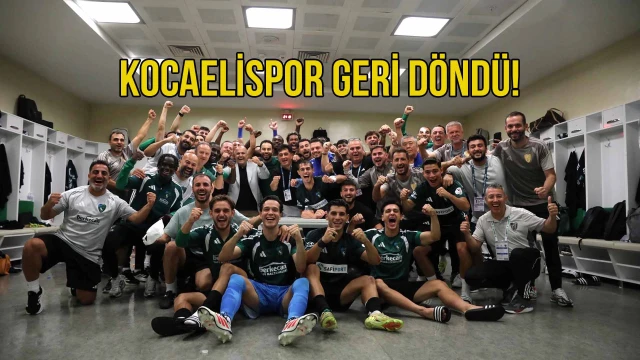 Kocaelispor Konya’da geri döndü: 2-1