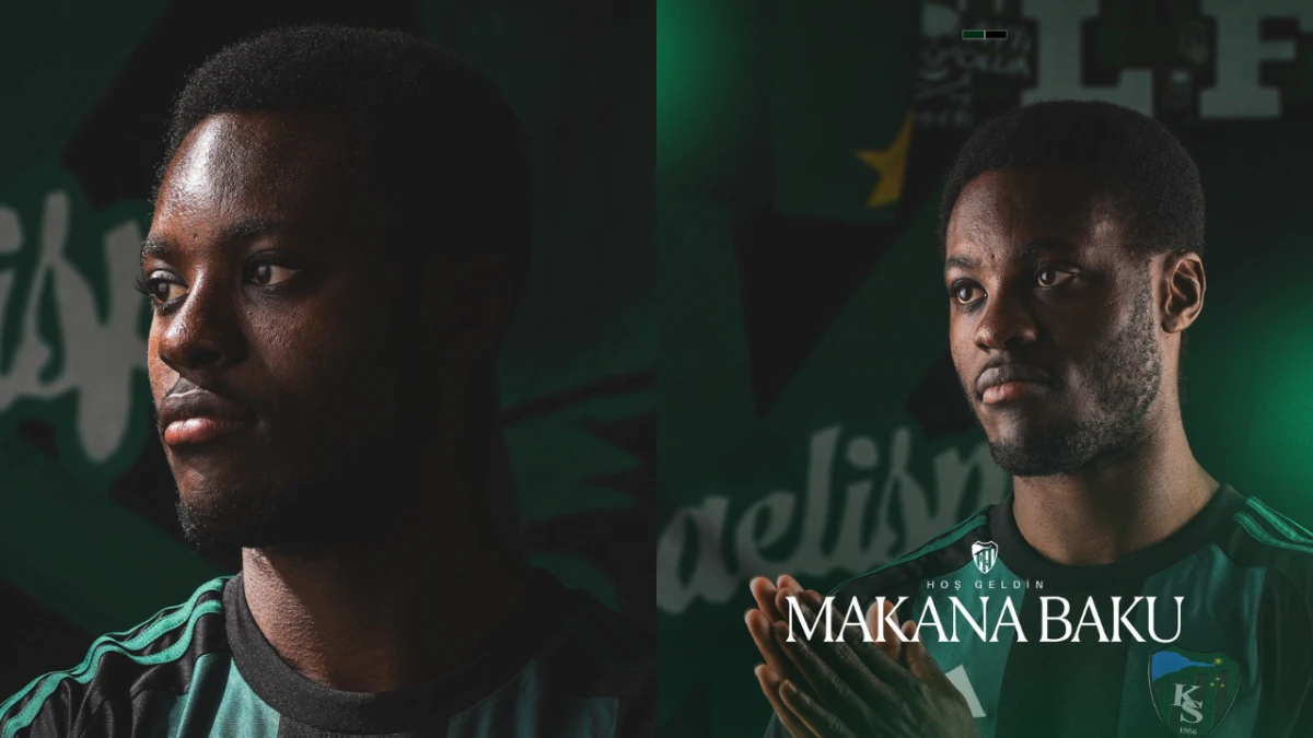 Kocaelispor, Makana Baku transferini resmen açıkladı