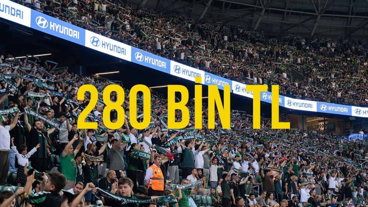 Kocaelispor’a Samsunspor maçı sonrası 280 bin TL ceza, nedeni belli oldu