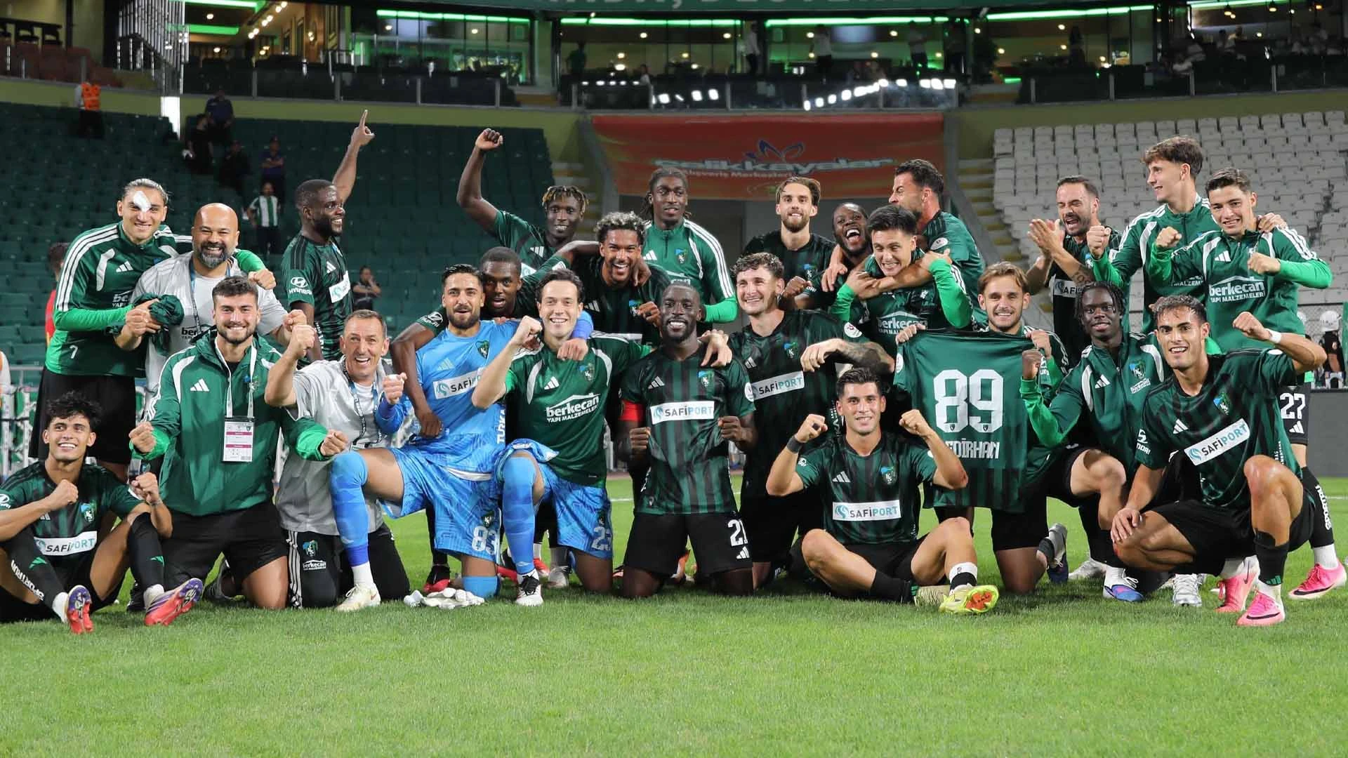 Kocaelispor’da galibiyet primi belli oldu