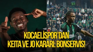 Kocaelispor’da Keita ve Jo kararı