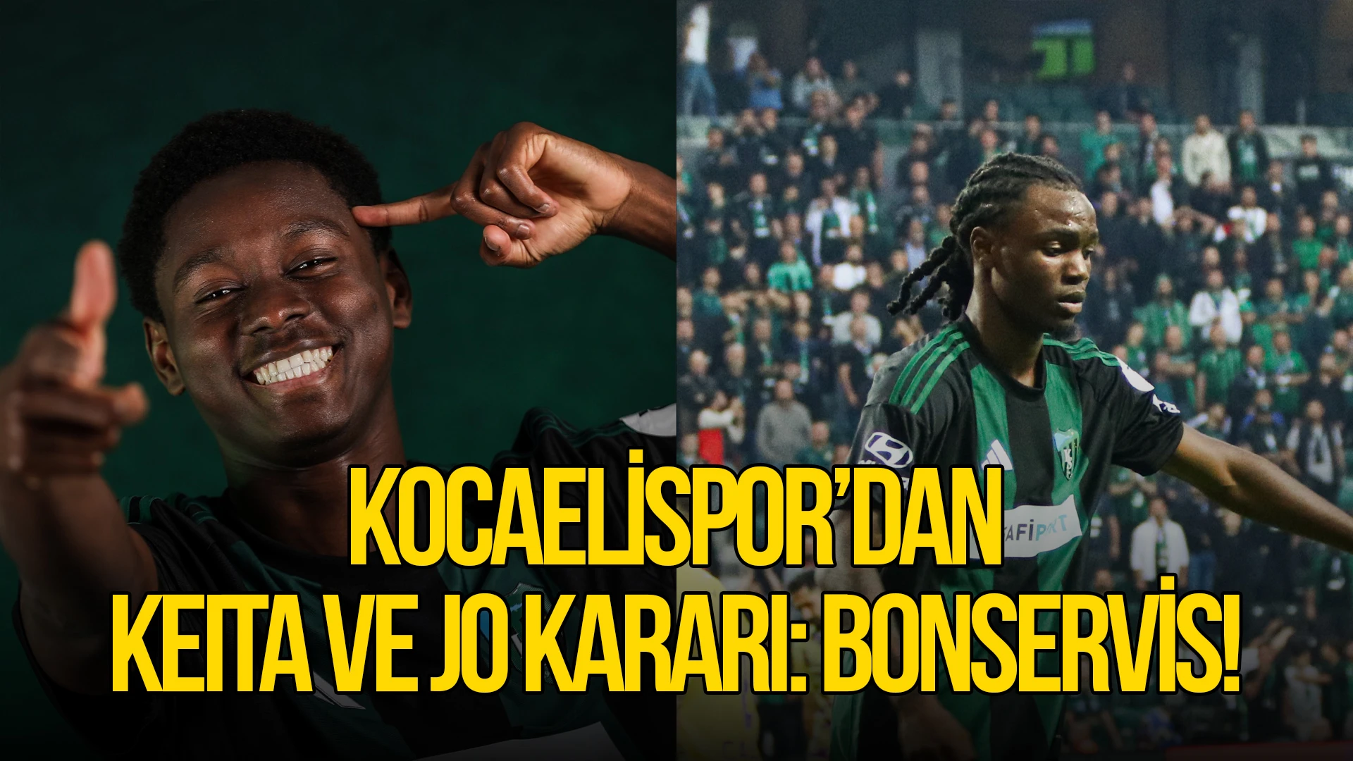 Kocaelispor’da Keita ve Jo kararı