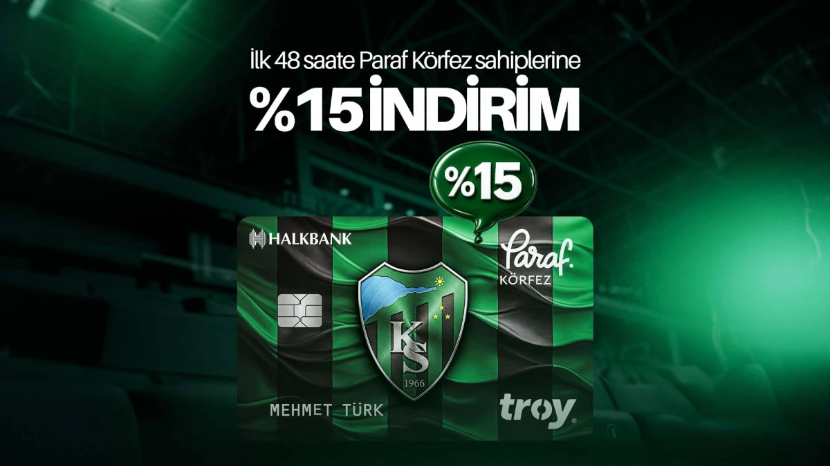 Kocaelispor’dan Paraf Körfez Kart sahiplerine bilet avantajı