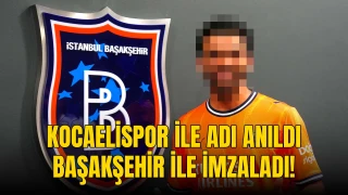 Kocaelispor'un gündemindeydi, Başakşehir’e imza attı