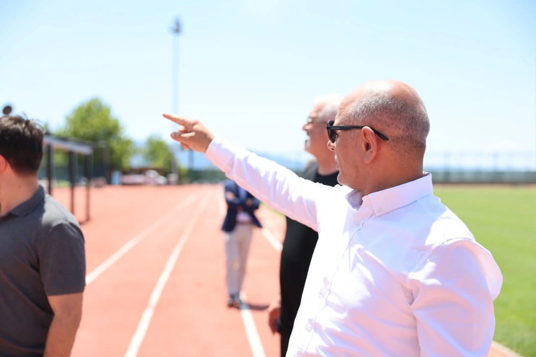 Şener Söğüt, Brunga Tesisleri’ndeki çalışmaları yerinde inceledi