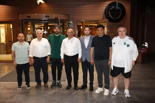 Şener Söğüt’ten Kocaelispor’a kamp ziyareti