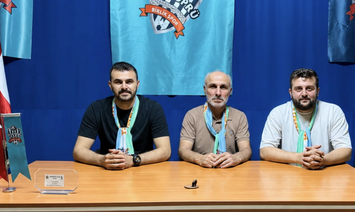 Taşköprü Birlikspor teknik ekibini açıkladı