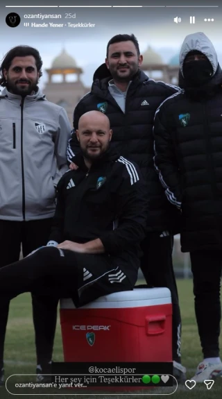 Tercümandan sonra Kocaelispor’da bir ayrılık daha