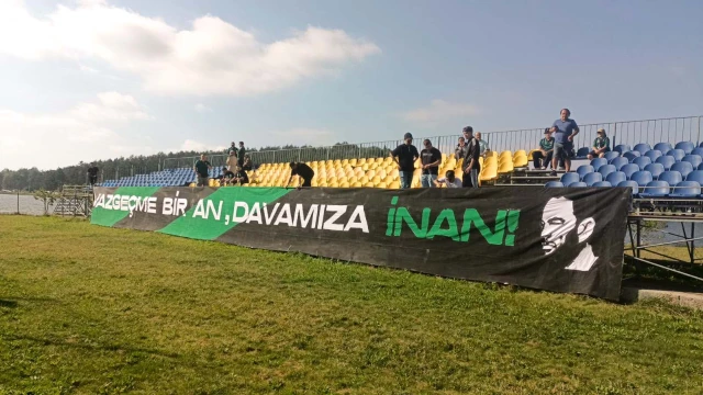 Topuk Yaylası’nda Selçuk İnan’a destek pankartı: “Davamıza inan!”