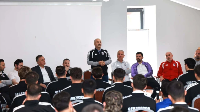 Zinnur Büyükgöz’den Gebzespor’un Bolu kampına ziyaret